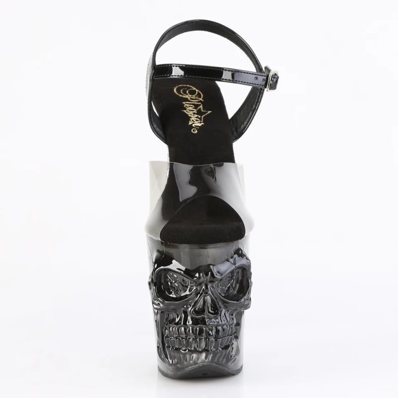 Pleaser Rapture-808T-1 Hakken Dames Zwart | BELGIE BESZLYND