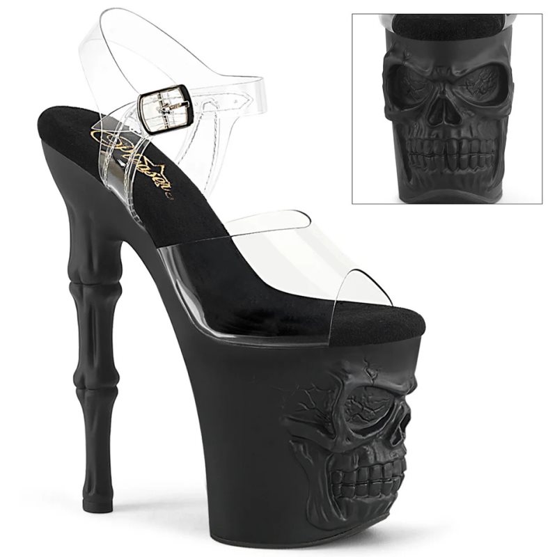 Pleaser Rapture-808 Hakken Dames Zwart | BELGIE BEHEDRBU