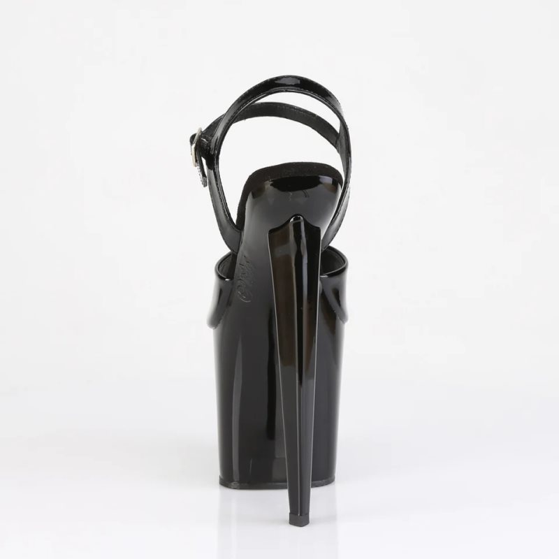Pleaser Razzle-809 Hakken Dames Zwart | BELGIE BEXLEIUW