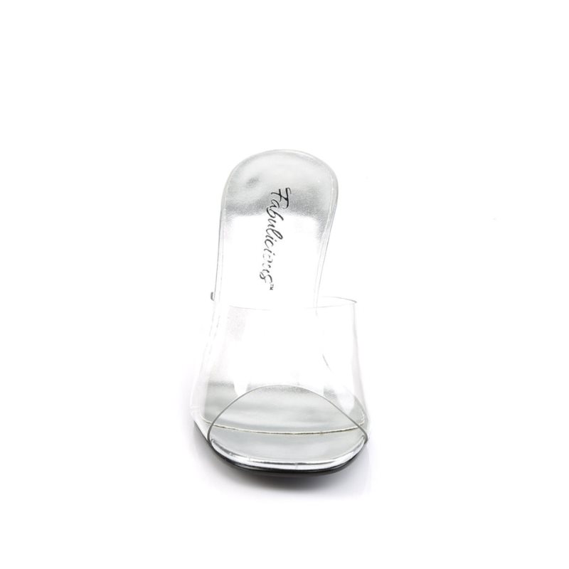 Pleaser Romance-301 Badslippers Dames Clear | BELGIE BEBLZEOG