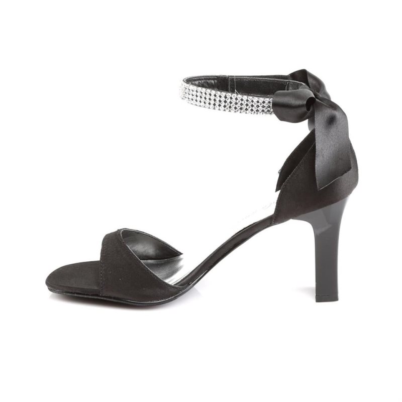 Pleaser Romance-372 Hakken Dames Zwart | BELGIE BEHTMEBF