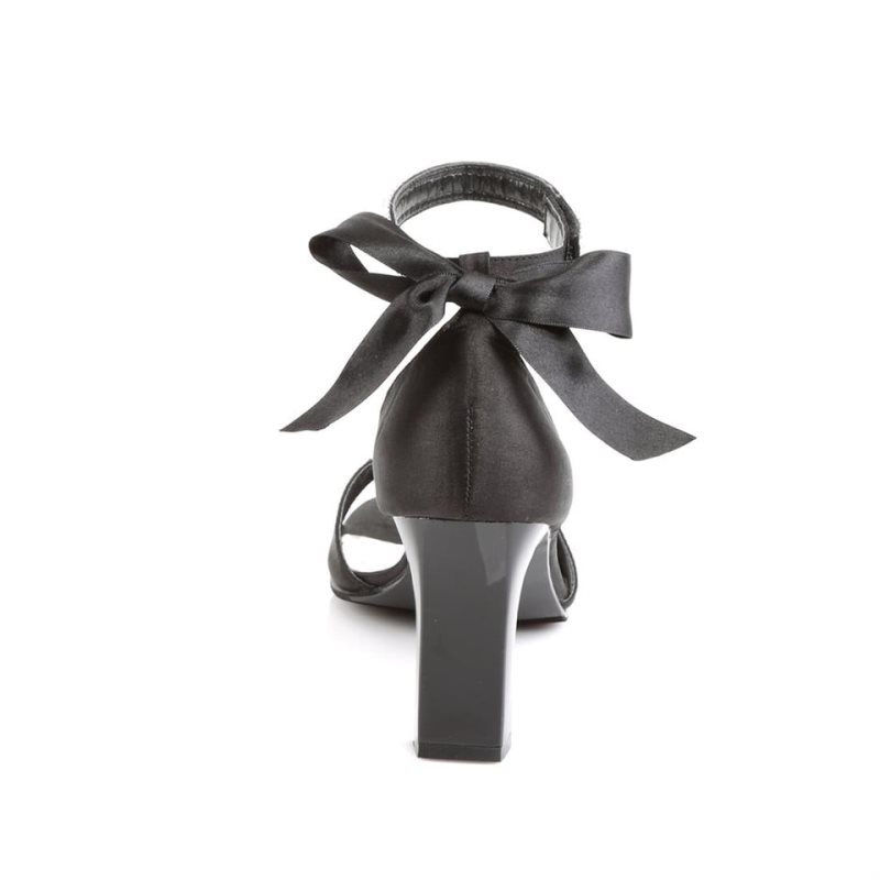 Pleaser Romance-372 Hakken Dames Zwart | BELGIE BEHTMEBF