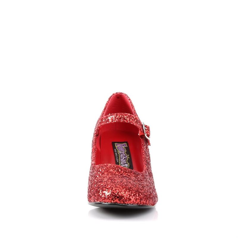 Pleaser Schoolgirl-50G Hakken Dames Rood | BELGIE BEZSOHXT