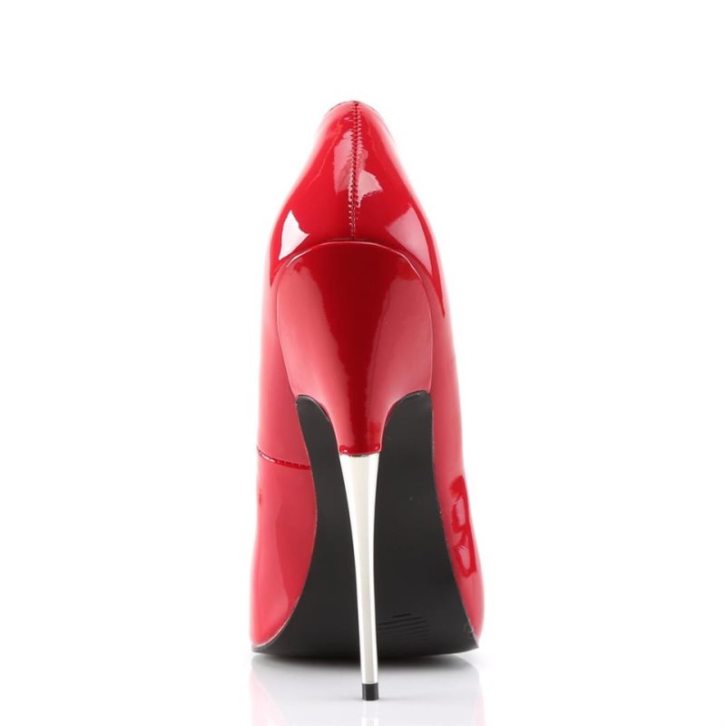 Pleaser Scream-01 Hakken Dames Rood | BELGIE BESWQBON