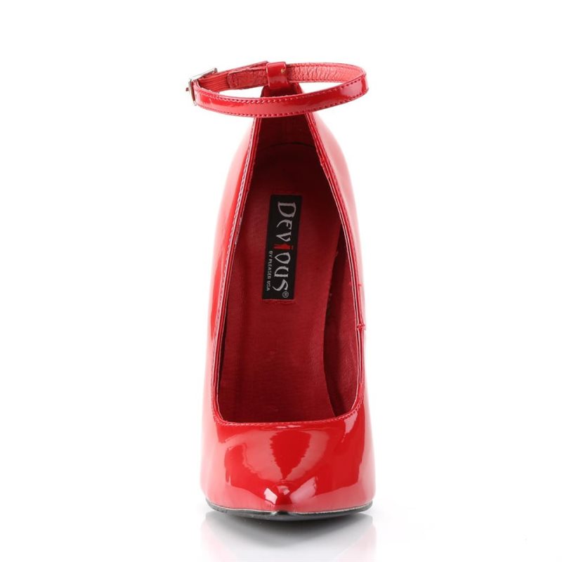 Pleaser Scream-12 Hakken Dames Rood | BELGIE BEZDHWUO