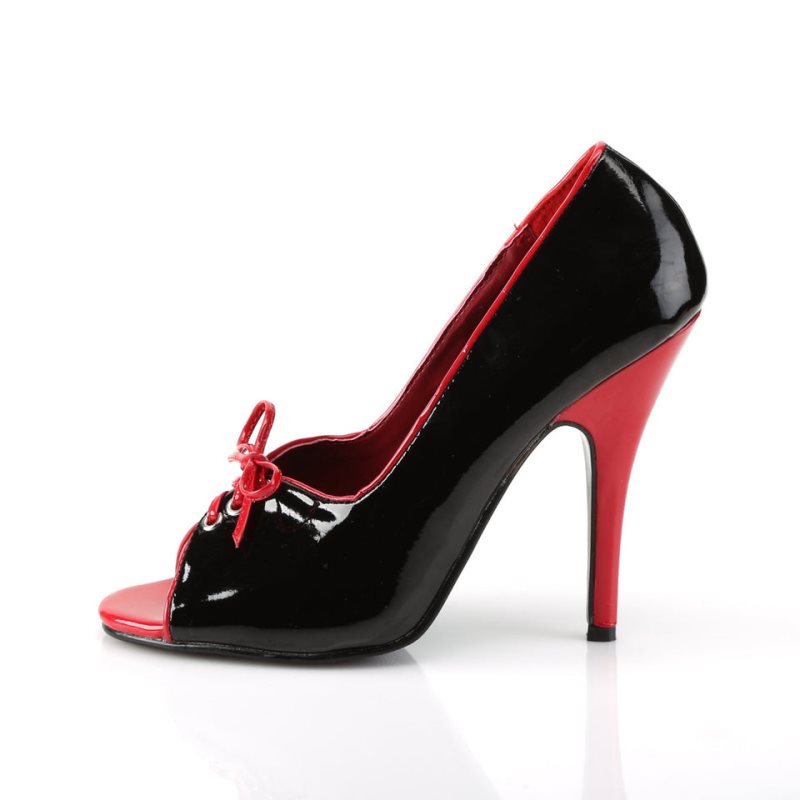Pleaser Seduce-216 Hakken Dames Rood | BELGIE BEKROFDH