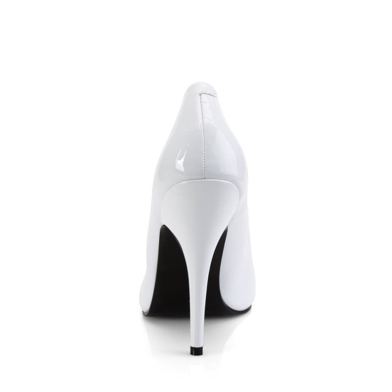 Pleaser Seduce-420 Hakken Dames Wit | BELGIE BEYCVBNS