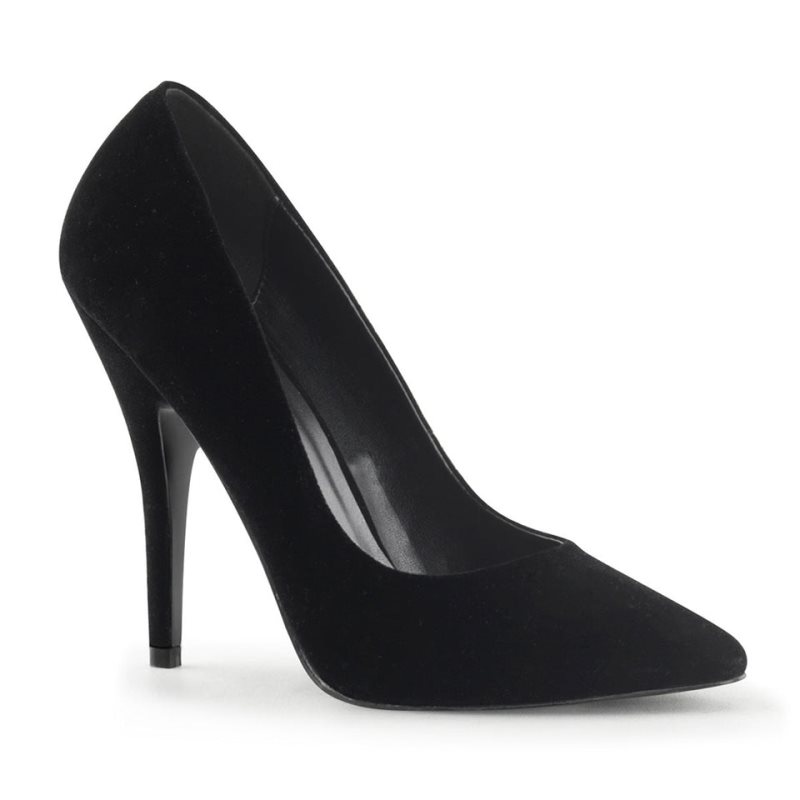 Pleaser Seduce-420 Hakken Dames Zwart | BELGIE BENSBHPV