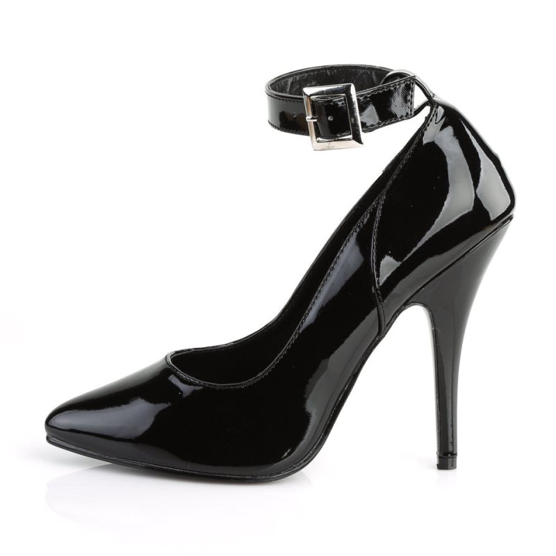 Pleaser Seduce-431 Hakken Dames Zwart | BELGIE BEIJBDLP