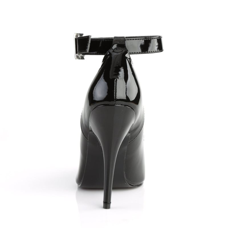 Pleaser Seduce-431 Hakken Dames Zwart | BELGIE BEIJBDLP