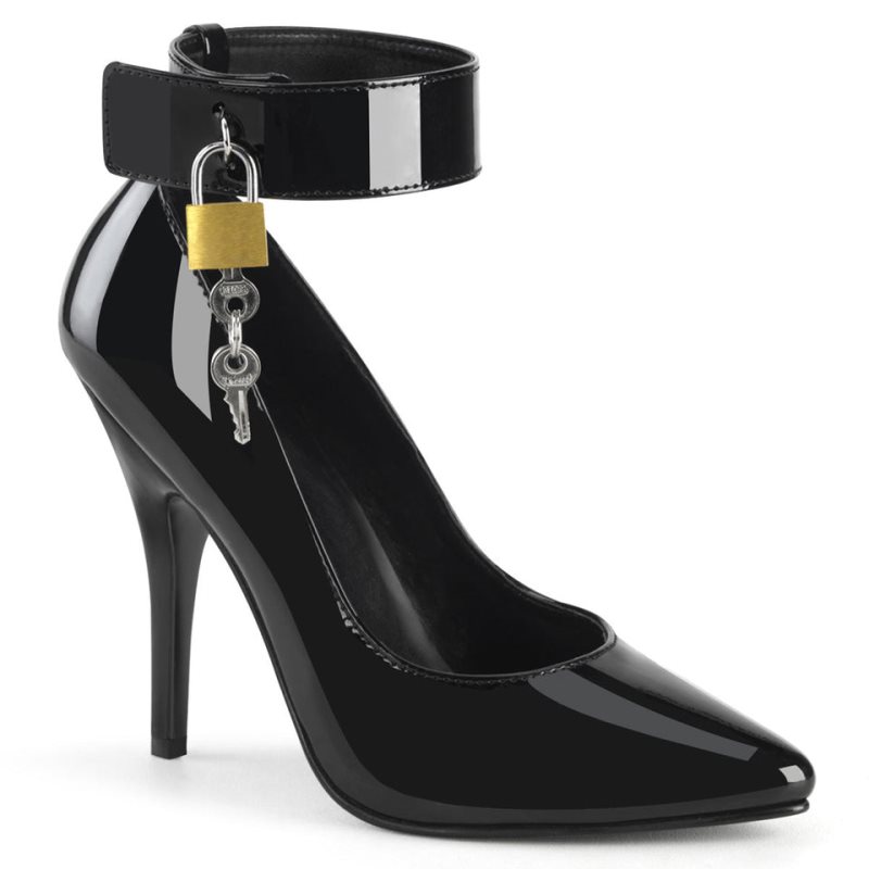 Pleaser Seduce-432 Hakken Dames Zwart | BELGIE BEIGARDT