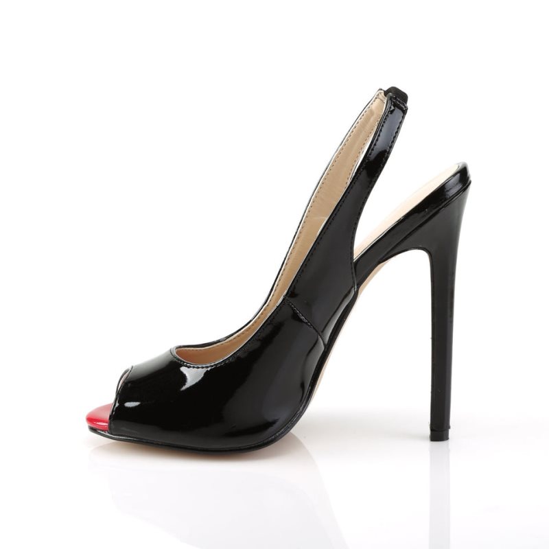 Pleaser Sexy-08 Hakken Dames Zwart | BELGIE BEAGHFPW