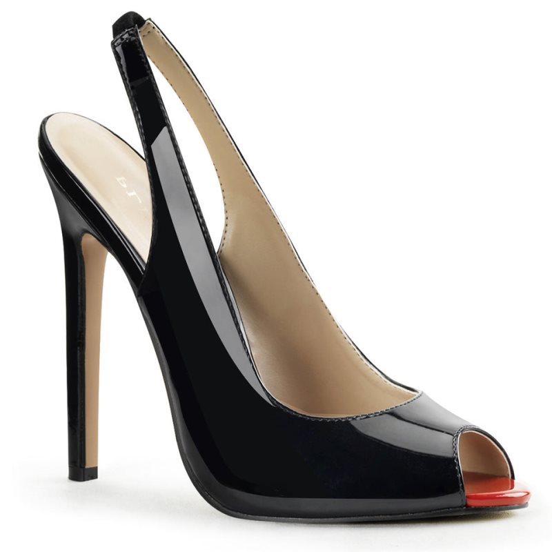 Pleaser Sexy-08 Hakken Dames Zwart | BELGIE BEAGHFPW