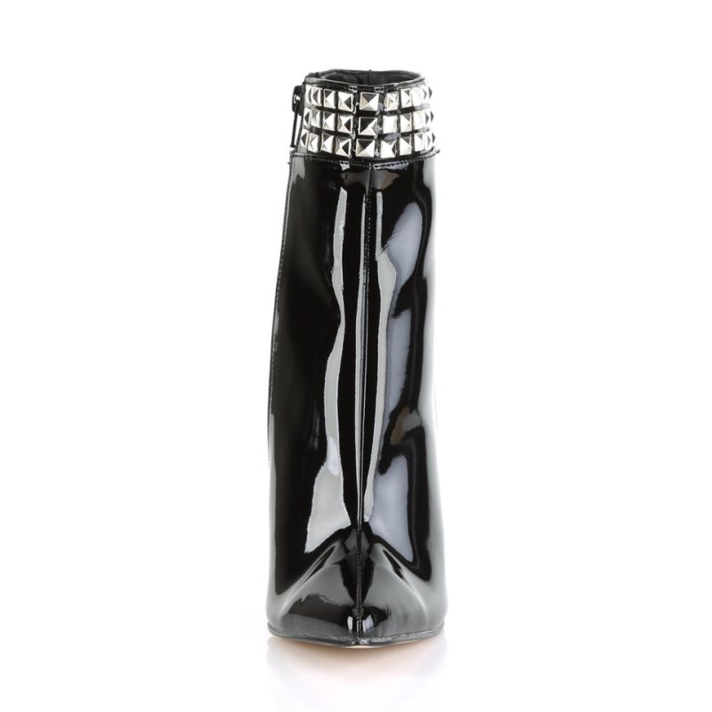 Pleaser Sexy-1006 Laarzen Dames Zwart | BELGIE BEMTGUKJ