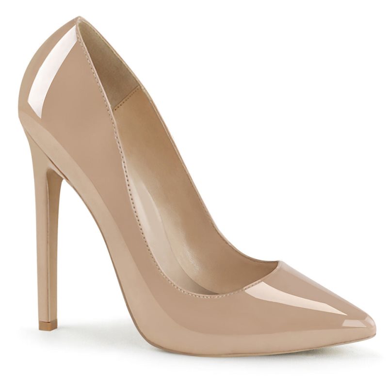 Pleaser Sexy-20 Hakken Dames Beige | BELGIE BEPUVYXT
