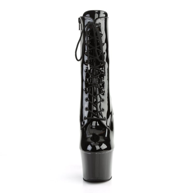 Pleaser Sky-1020 Laarzen Dames Zwart | BELGIE BEMIBZXF