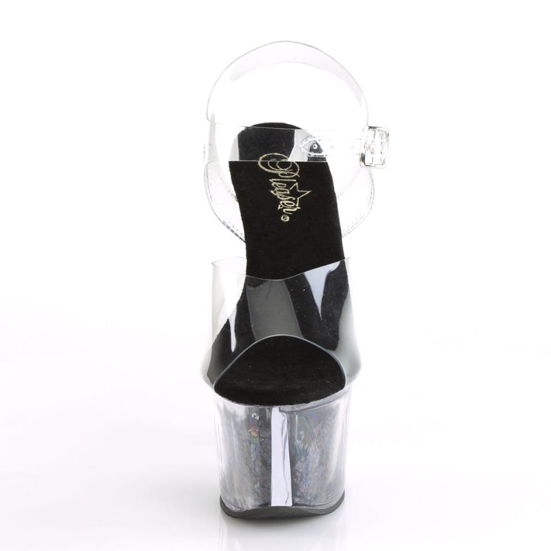 Pleaser Sky-308GF Hakken Dames Zwart | BELGIE BELGWOIE