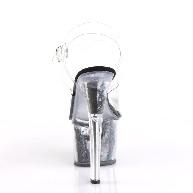Pleaser Sky-308GF Hakken Dames Zwart | BELGIE BELGWOIE