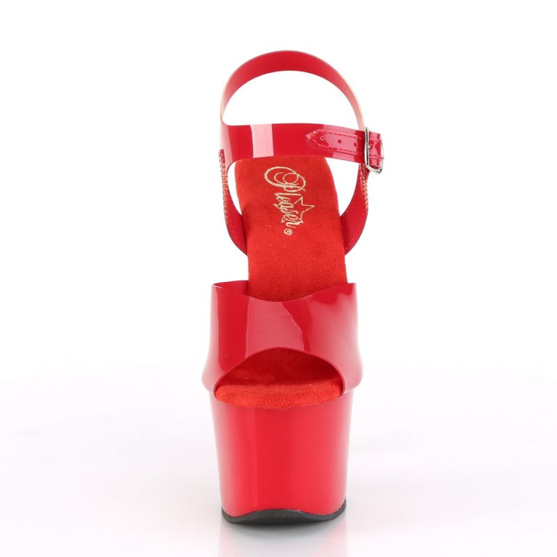 Pleaser Sky-308N Hakken Dames Rood | BELGIE BEQWNRMH
