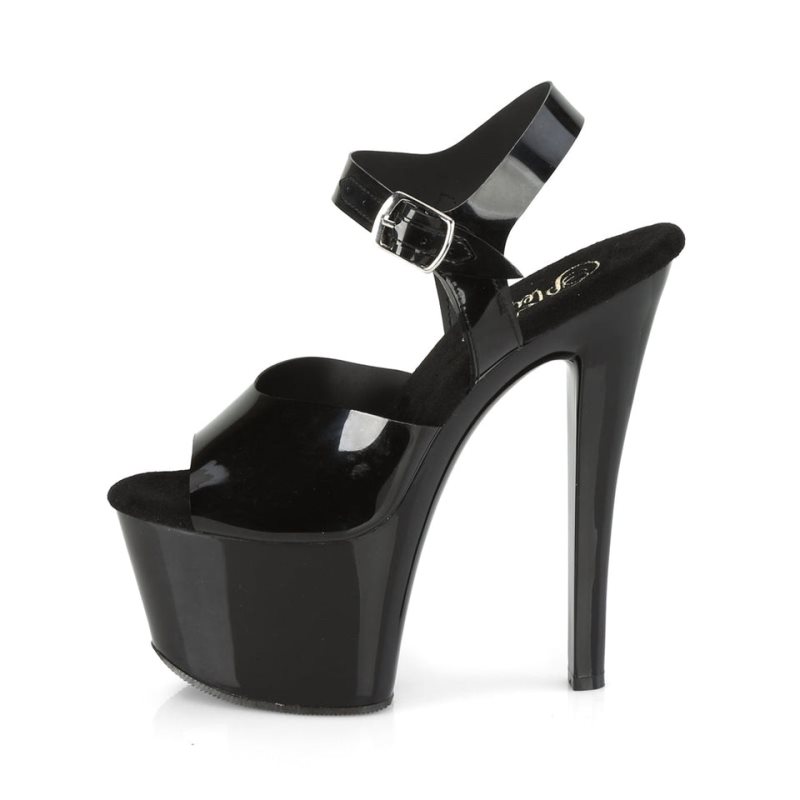 Pleaser Sky-308N Hakken Dames Zwart | BELGIE BETYAVCH