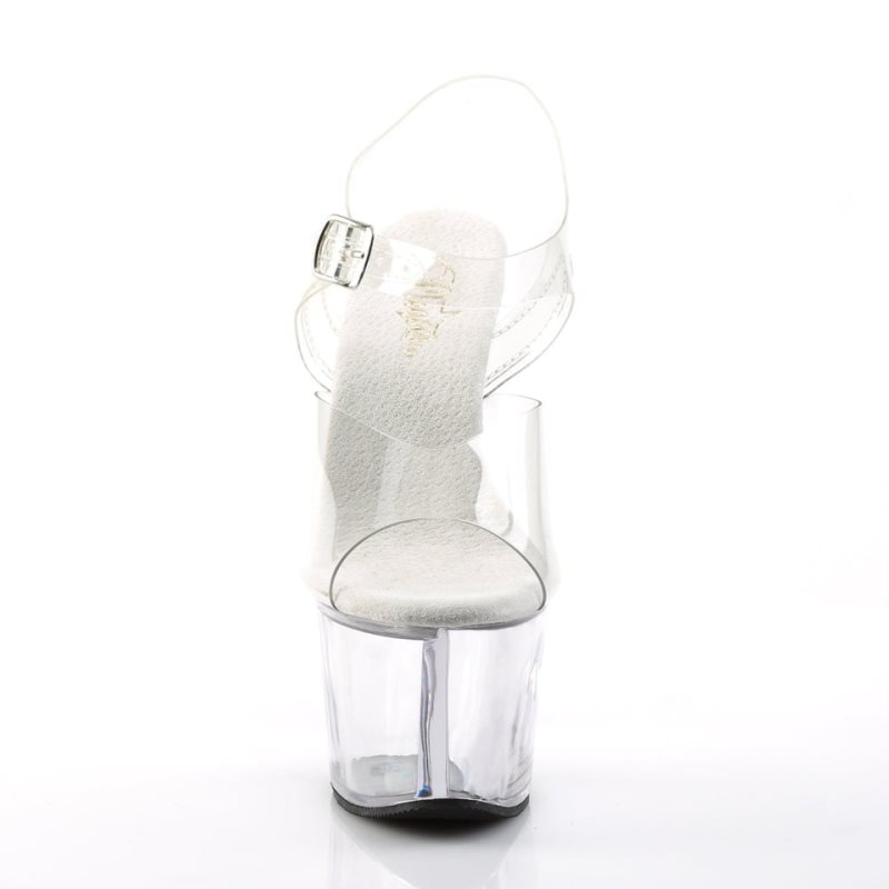 Pleaser Sky-308 Hakken Dames Clear | BELGIE BEXMNLBS