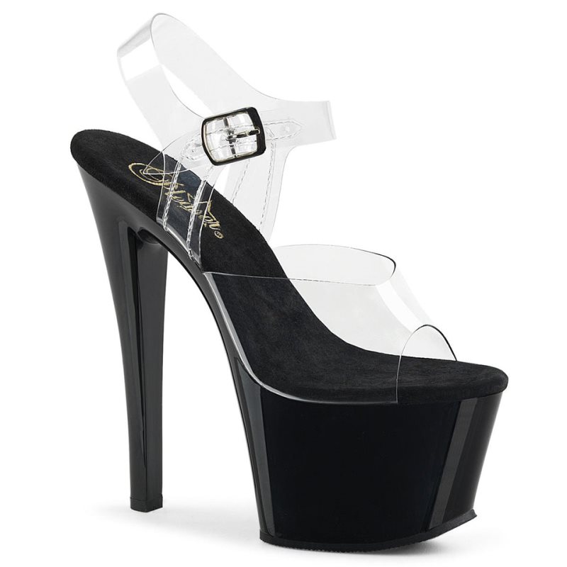 Pleaser Sky-308 Hakken Dames Zwart | BELGIE BEPDRUHS