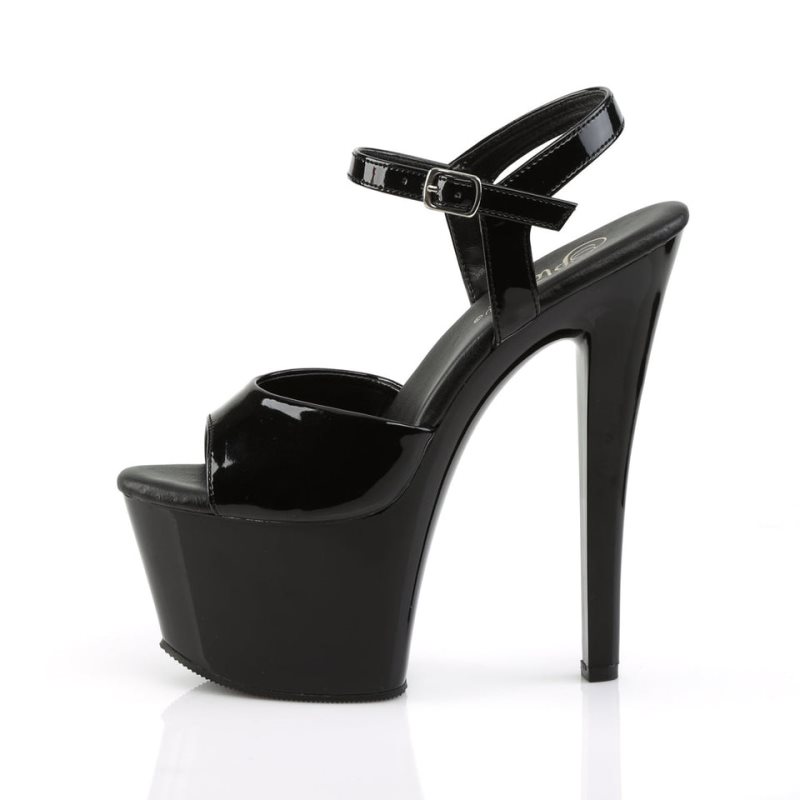 Pleaser Sky-309VL Hakken Dames Zwart | BELGIE BEIRNOFX