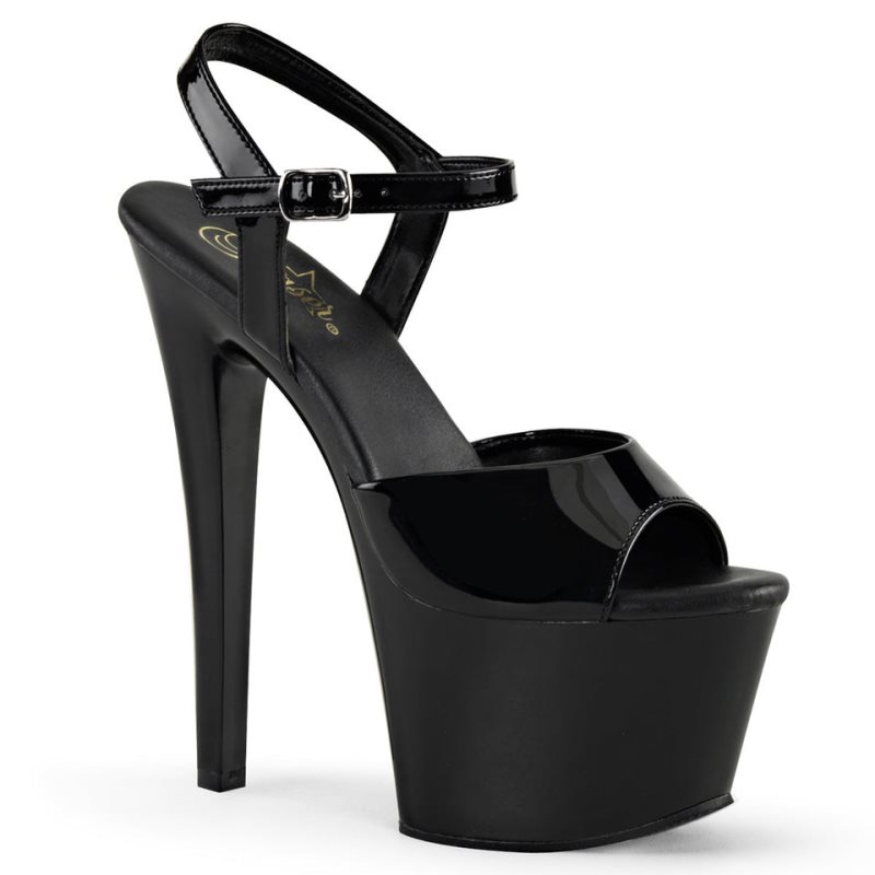Pleaser Sky-309VL Hakken Dames Zwart | BELGIE BEIRNOFX