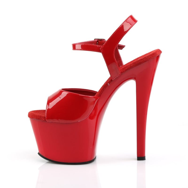Pleaser Sky-309 Hakken Dames Rood | BELGIE BETZAEHP