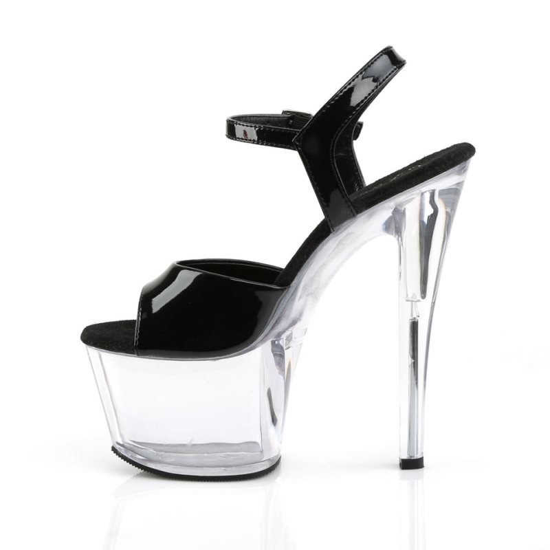 Pleaser Sky-309 Hakken Dames Zwart | BELGIE BESYXIEO