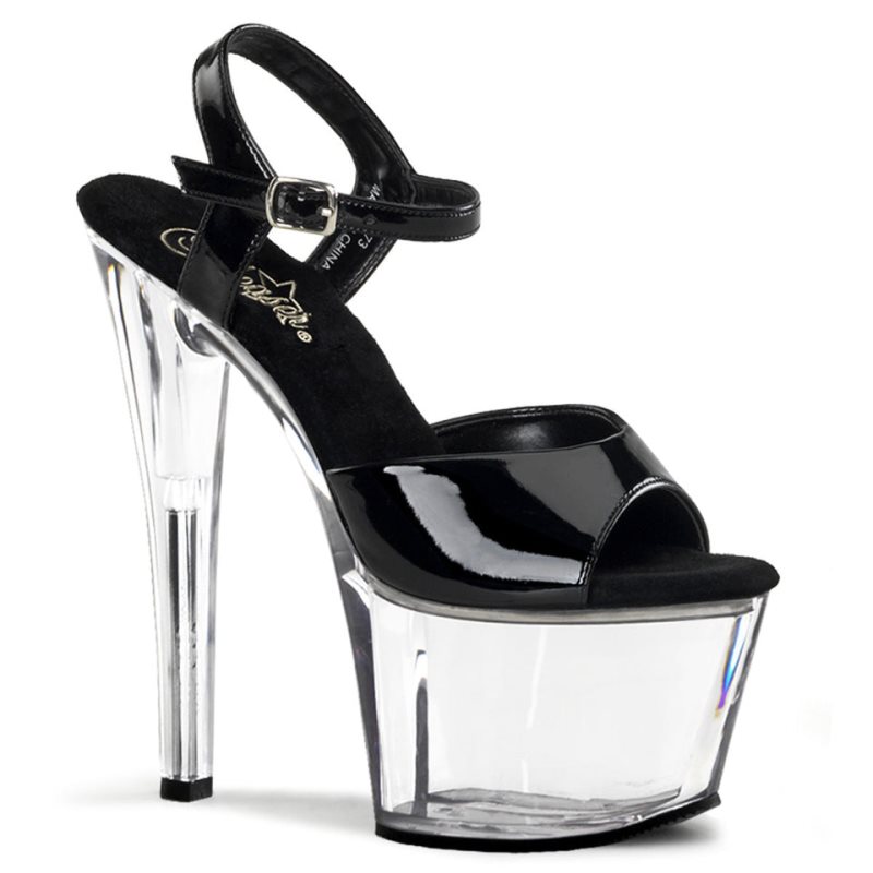 Pleaser Sky-309 Hakken Dames Zwart | BELGIE BESYXIEO