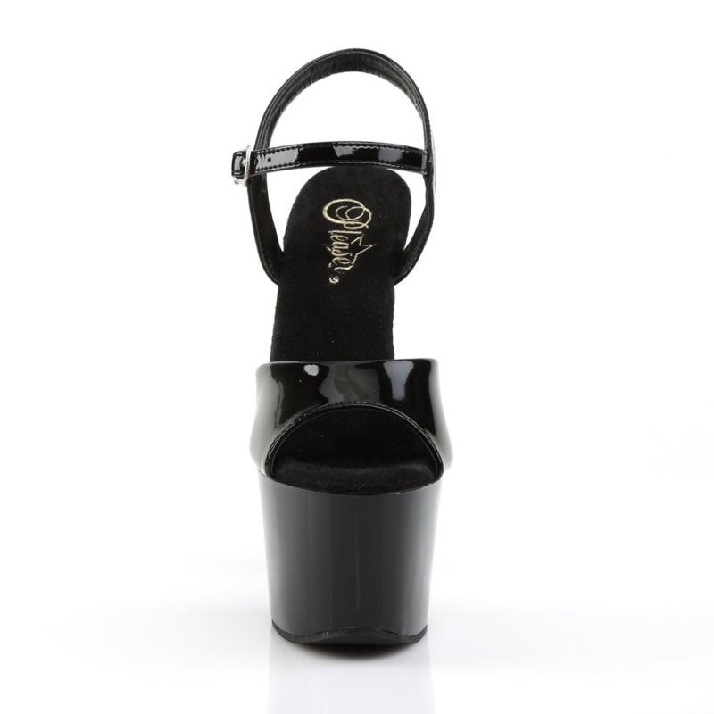Pleaser Sky-309 Hakken Dames Zwart | BELGIE BEXIYLWN