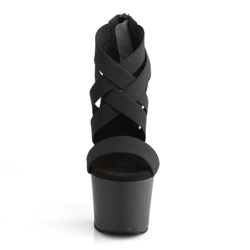 Pleaser Sky-369 Hakken Dames Zwart | BELGIE BEEIQZDB