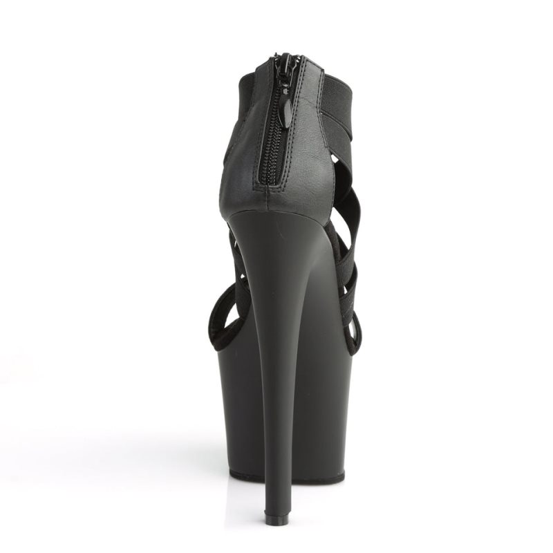 Pleaser Sky-369 Hakken Dames Zwart | BELGIE BEEIQZDB