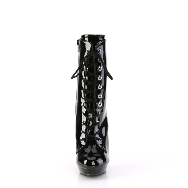 Pleaser Sultry-1020 Laarzen Dames Zwart | BELGIE BEBIMKLR