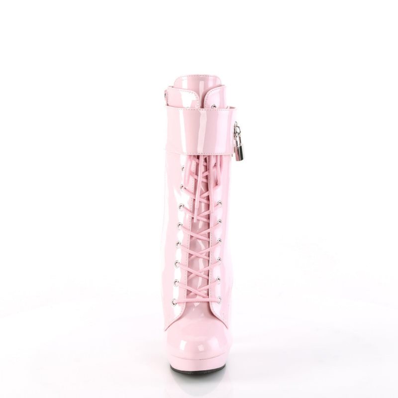 Pleaser Sultry-1023 Laarzen Dames Roze | BELGIE BEIORCSW