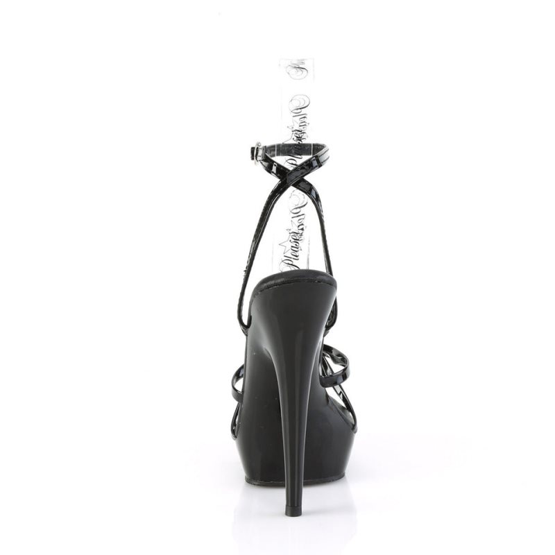Pleaser Sultry-638 Hakken Dames Zwart | BELGIE BEHWSVKU