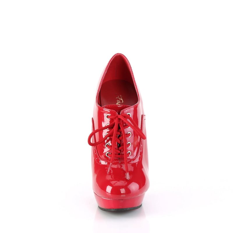 Pleaser Sultry-660 Laarzen Dames Rood | BELGIE BEFORDKQ