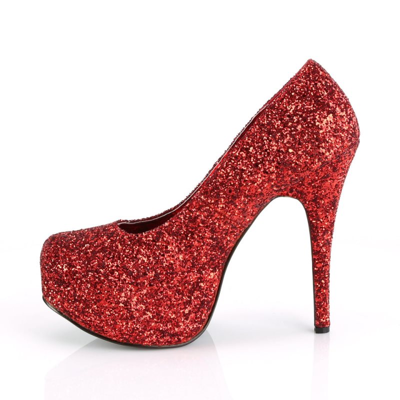 Pleaser Teeze-06GW Hakken Dames Rood | BELGIE BEVWGNCO