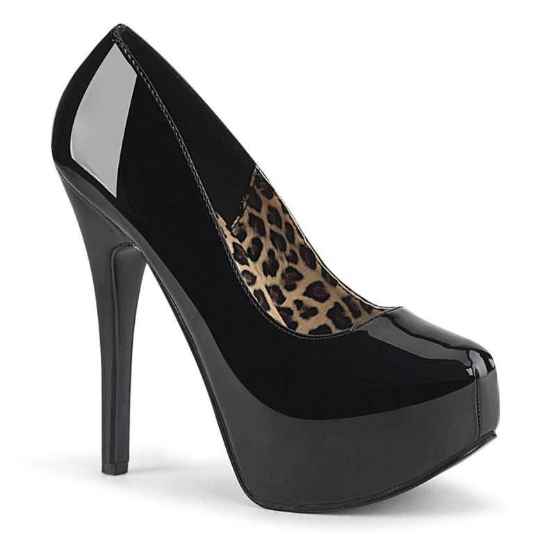 Pleaser Teeze-06 Hakken Dames Zwart | BELGIE BEZDERLP