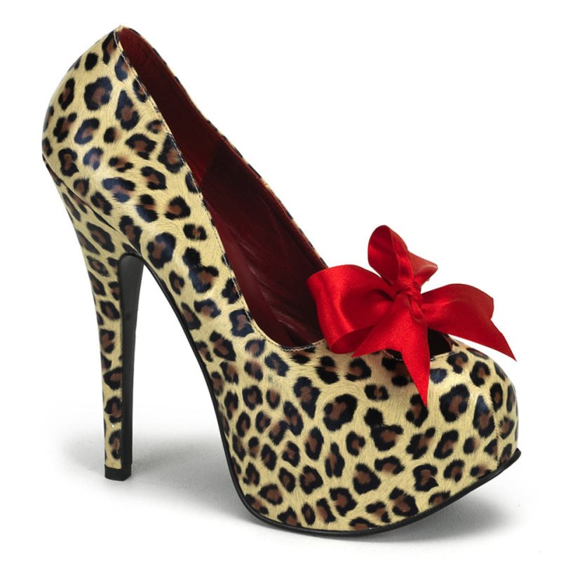 Pleaser Teeze-12 Hakken Dames Bruin | BELGIE BEEUXGFD
