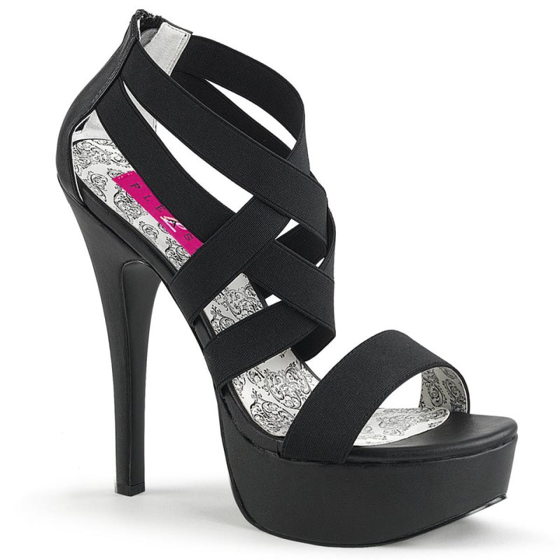 Pleaser Teeze-47W Hakken Dames Zwart | BELGIE BENEBDHP