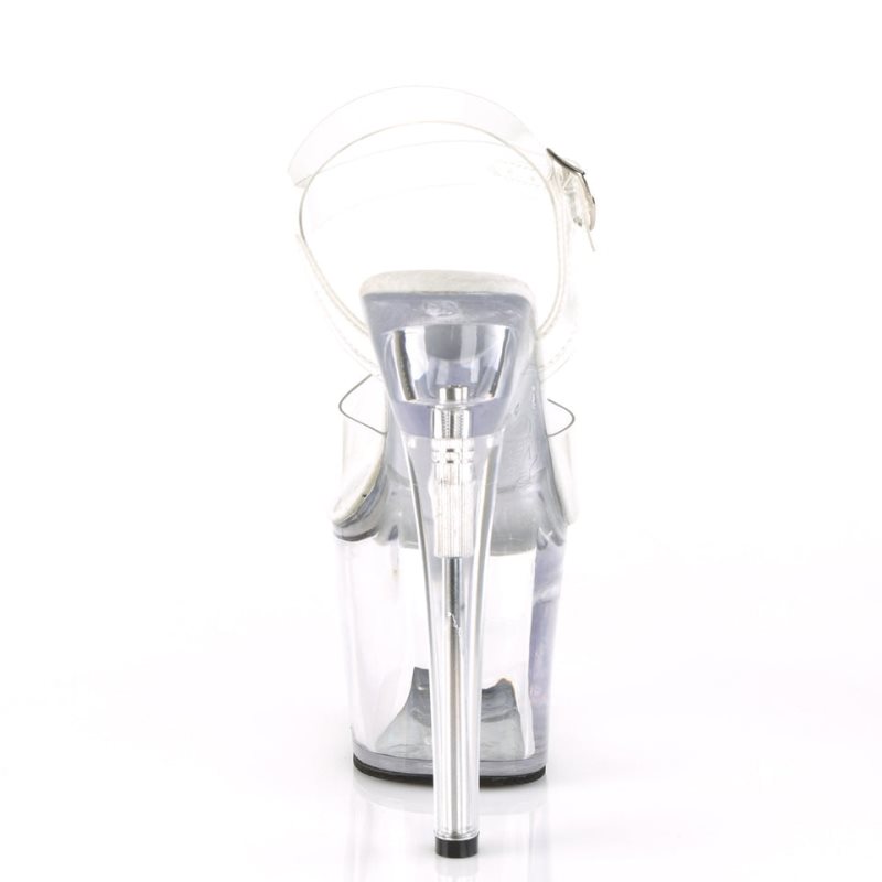 Pleaser Tipjar-708RAD Hakken Dames Clear | BELGIE BETKYBEX
