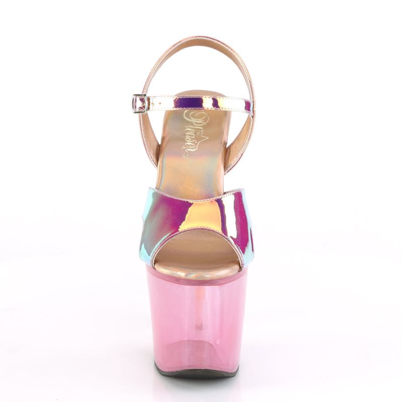 Pleaser Unicorn-711T Hakken Dames Roze | BELGIE BEZFLTNQ
