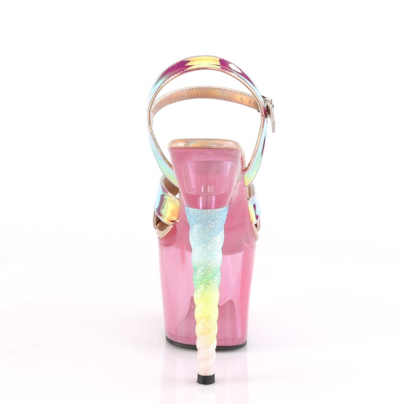 Pleaser Unicorn-711T Hakken Dames Roze | BELGIE BEZFLTNQ