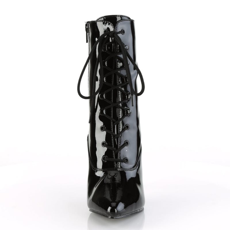 Pleaser Vanity-1020 Laarzen Dames Zwart | BELGIE BEGCAFKS