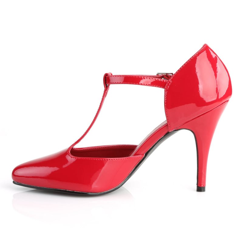 Pleaser Vanity-415 Hakken Dames Rood | BELGIE BETSPGQN