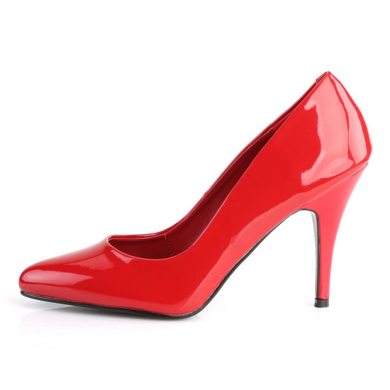 Pleaser Vanity-420 Hakken Dames Rood | BELGIE BESXFCVQ