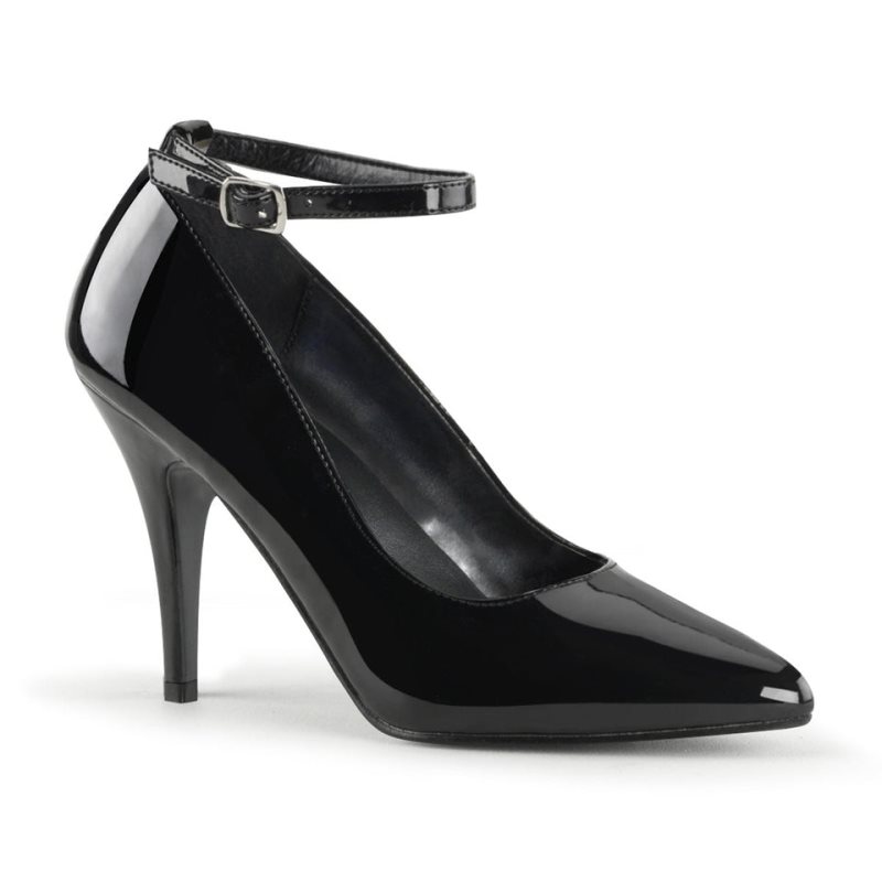 Pleaser Vanity-431 Hakken Dames Zwart | BELGIE BEXYBDQK