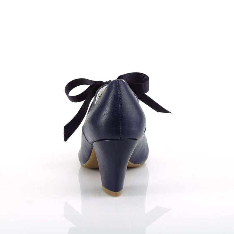 Pleaser Wiggle-32 Hakken Dames Donkerblauw | BELGIE BENBTWUF